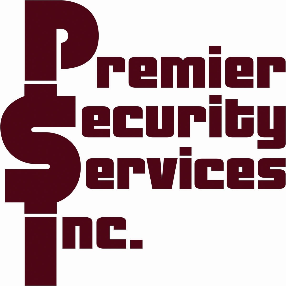Premier Security Services corporate branding logo